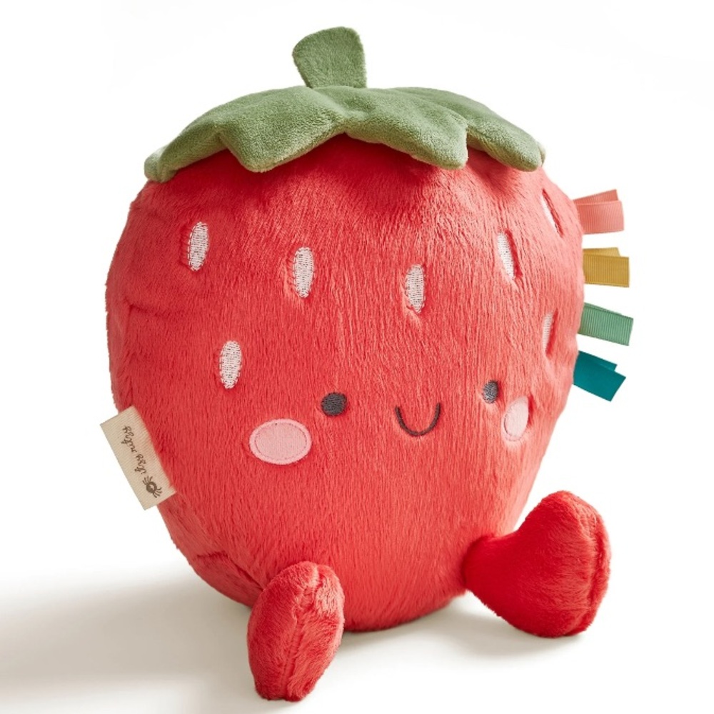 Itzy Ritzy Sweetie Snuggles Bonnie The Strawberry Plush Toy